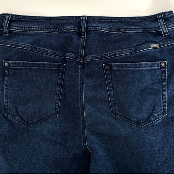INC Stretch Denim Jeans with “Tummy Control” & Side Ribbon Detail - Size 16W - Picture 6 of 6